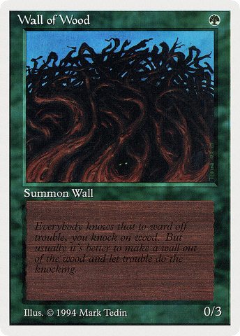 {C} Wall of Wood [Summer Magic / Edgar][SUM 226]