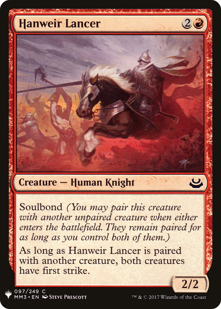 {C} Hanweir Lancer [Mystery Booster][LS MM3 097]