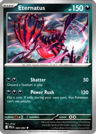 [PKM] Eternatus 069/094  - Reverse Holofoil ME02 Phantasmal Flames - Uncommon