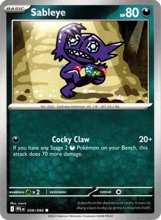 [PKM] Sableye (059/094) [Mega Evolution: Phantasmal Flames]