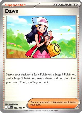 [PKM] Dawn (087/094) [Mega Evolution: Phantasmal Flames]