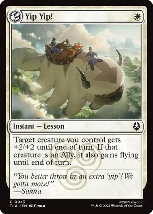{@@ TLE C} Yip Yip! [Avatar: The Last Airbender] [TLA 043]