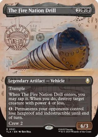 {@@ TLA R} The Fire Nation Drill (Borderless) [Avatar: The Last Airbender] [TLA 321]