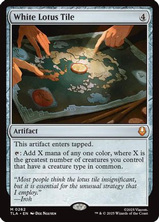 {@@ TLA R} White Lotus Tile [Avatar: The Last Airbender] [TLA 262]
