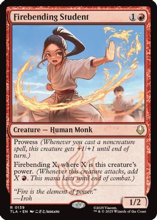 {@@ TLA R} Firebending Student [Avatar: The Last Airbender] [TLA 139]