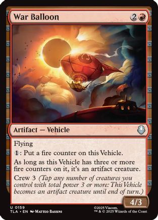 {@@ TLA C} War Balloon [Avatar: The Last Airbender] [TLA 159]