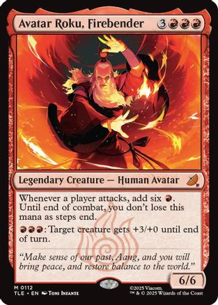 {@@ TLE R} Avatar Roku, Firebender [Avatar: The Last Airbender: Eternal-Legal] [TLE 112]