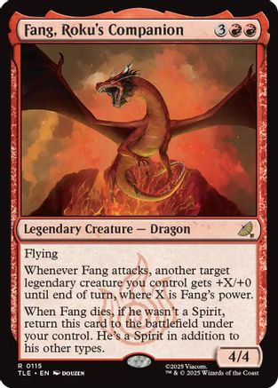 {@@ TLE R} Fang, Roku's Companion [Avatar: The Last Airbender: Eternal-Legal] [TLE 115]