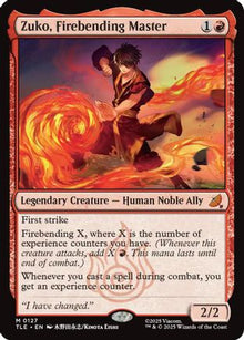 {R} Zuko, Firebending Master [TLE 127]