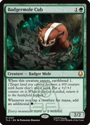 {@@ TLA R} Badgermole Cub [Avatar: The Last Airbender] [TLA 167]