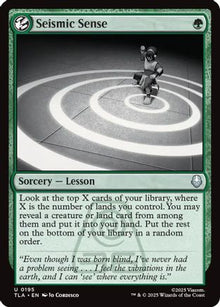 {@C} Seismic Sense [TLA 195]