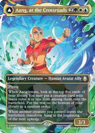 {@@ TLA R} Aang, at the Crossroads (Borderless) [Avatar: The Last Airbender] [TLA 304]