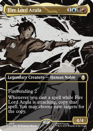{@@ TLA R} Fire Lord Azula (0313) (Borderless) [Avatar: The Last Airbender] [TLA 313]