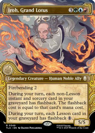 {@@ TLA R} Iroh, Grand Lotus (Showcase) [Avatar: The Last Airbender] [TLA 349]