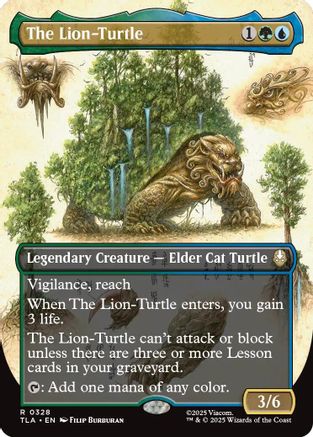 {@R} The Lion-Turtle (Borderless) [TLA 328]