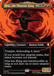 {@R} Ozai, the Phoenix King (0335) (Borderless) [TLA 335]