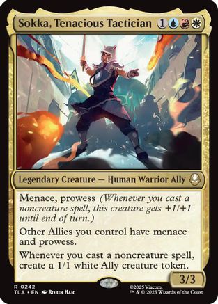 {@@ TLA R} Sokka, Tenacious Tactician [Avatar: The Last Airbender] [TLA 242]