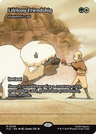 {@@ TLE R} Lifelong Friendship - Eladamri's Call (Borderless) [Avatar: The Last Airbender: Eternal-Legal] [TLE 048]