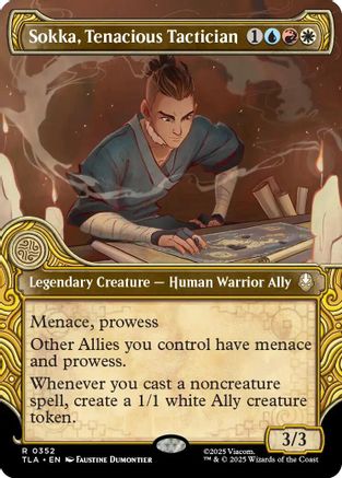 {@@ TLA R} Sokka, Tenacious Tactician (Showcase) [Avatar: The Last Airbender] [TLA 352]