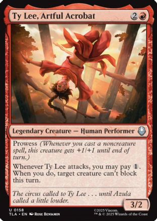 {@@ TLA C} Ty Lee, Artful Acrobat [Avatar: The Last Airbender] [TLA 158]