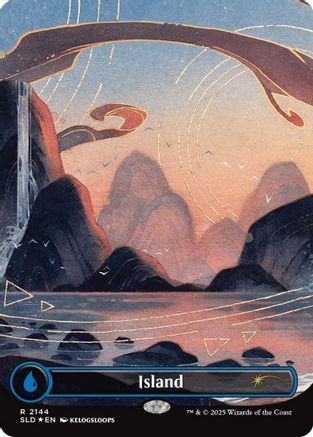 Island (2144) [SLD-2144]  Foil