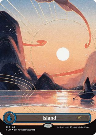 {R} Island (2146) (Foil) [SLD 2146]