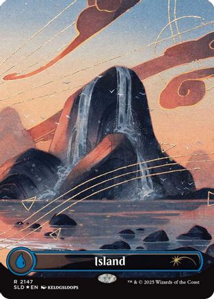 {R} Island (2147) (Foil) [SLD 2147]