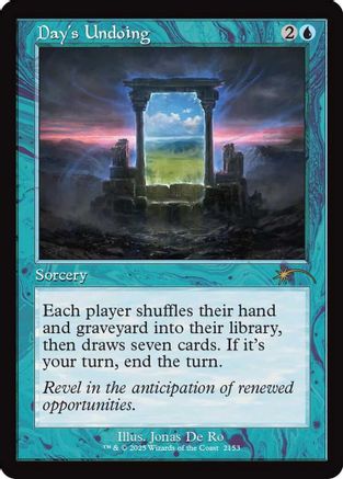 Day's Undoing (Retro Frame) [SLD-2153]