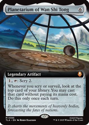 {@@ TLA R} Planetarium of Wan Shi Tong (Extended Art) [Avatar: The Last Airbender] [TLA 385]