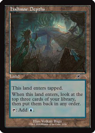 Halimar Depths (Retro Frame) [SLD-2159]
