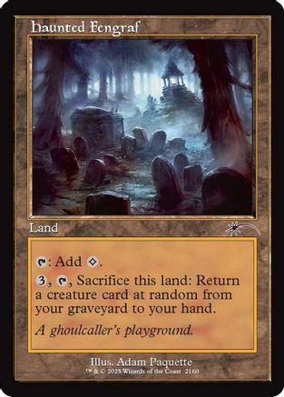 Haunted Fengraf (Retro Frame) [SLD-2160]