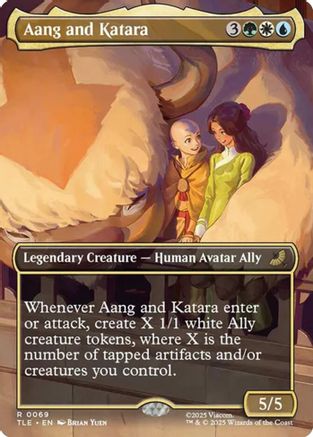 {@@ TLE R} Aang and Katara (Borderless) [Avatar: The Last Airbender: Eternal-Legal] [TLE 069]