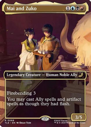 {@@ TLE R} Mai and Zuko (Borderless) [Avatar: The Last Airbender: Eternal-Legal] [TLE 068]