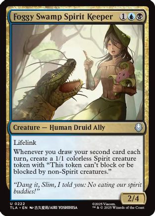 {@@ TLA C} Foggy Swamp Spirit Keeper [Avatar: The Last Airbender] [TLA 222]