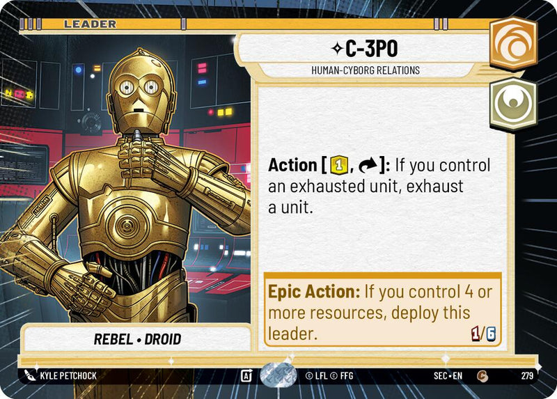 C-3PO - 3PO (279) - Human-Cyborg Relations (Hyperspace) (279) (279) [Secrets of Power]