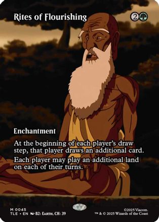 {@@ TLE R} Rites of Flourishing (Borderless) [Avatar: The Last Airbender: Eternal-Legal] [TLE 045]