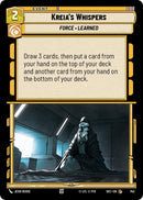 Kreia's Whispers (742) (Foil) (742) [Secrets of Power]