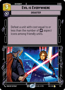 Evil is Everywhere (757) (Foil) (757) [Secrets of Power]