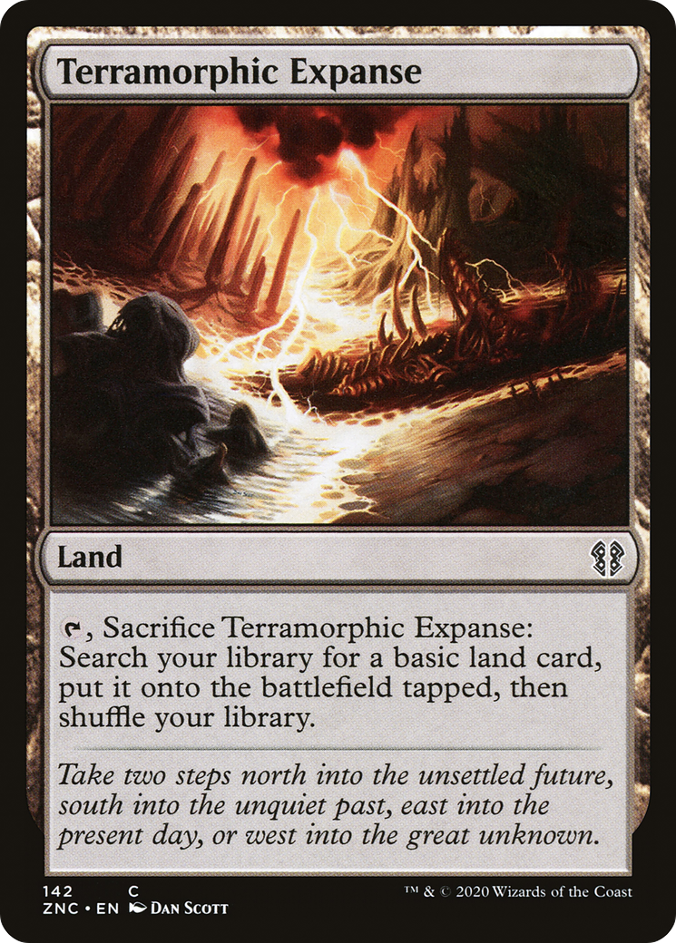 {C} Terramorphic Expanse [Zendikar Rising Commander][ZNC 142]