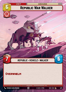 Republic War Walker (437) (Hyperspace) (437) [Secrets of Power]