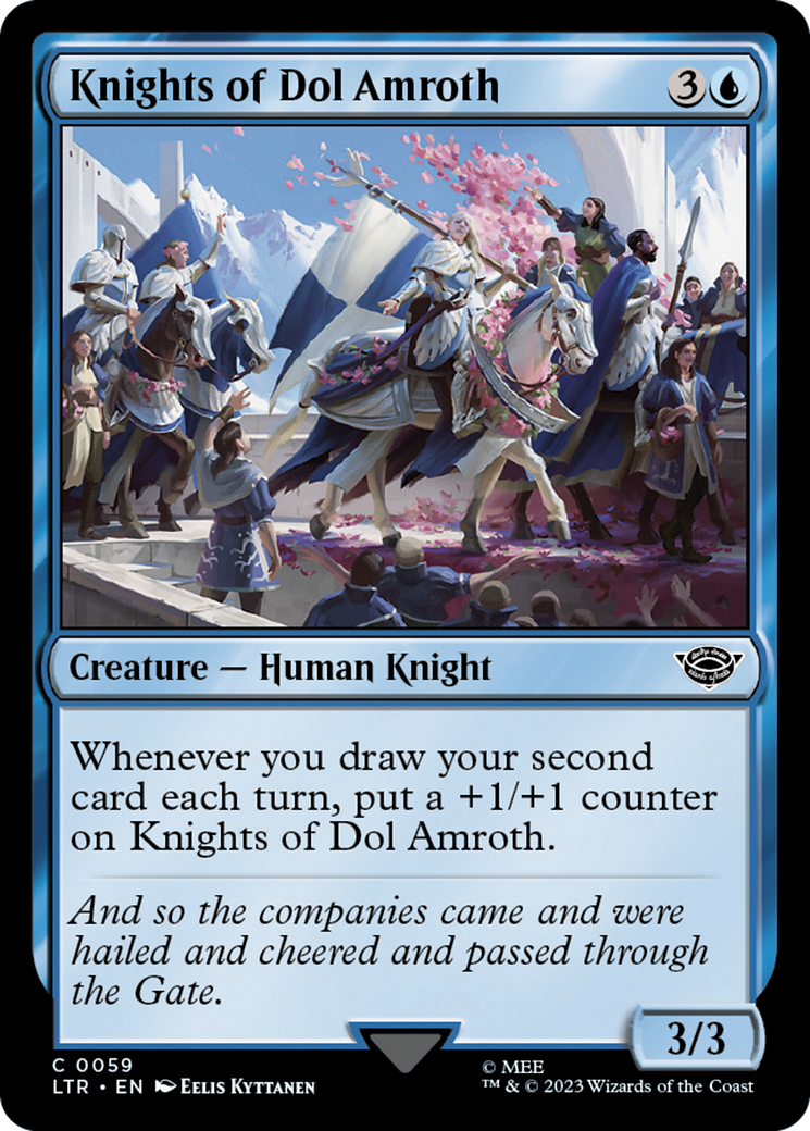 {C} Knights of Dol Amroth [The Lord of the Rings: Tales of Middle-Earth][LTR 059]