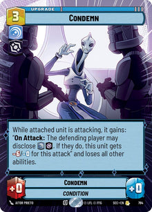 Condemn (794) (Hyperspace Foil) (794) [Secrets of Power]