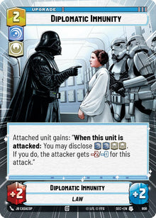 Diplomatic Immunity (808) (Hyperspace Foil) (808) [Secrets of Power]