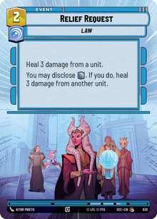 Relief Request (830) (Hyperspace Foil) (830) [Secrets of Power]