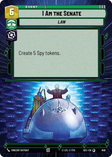 I Am the Senate (848) (Hyperspace Foil) (848) [Secrets of Power]