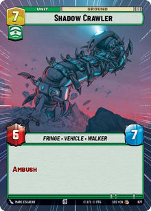 Shadow Crawler (877) (Hyperspace Foil) (877) [Secrets of Power]