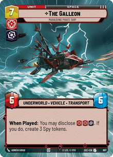 The Galleon - Marauding Pirate Ship (Hyperspace Foil) (897) (897) [Secrets of Power]