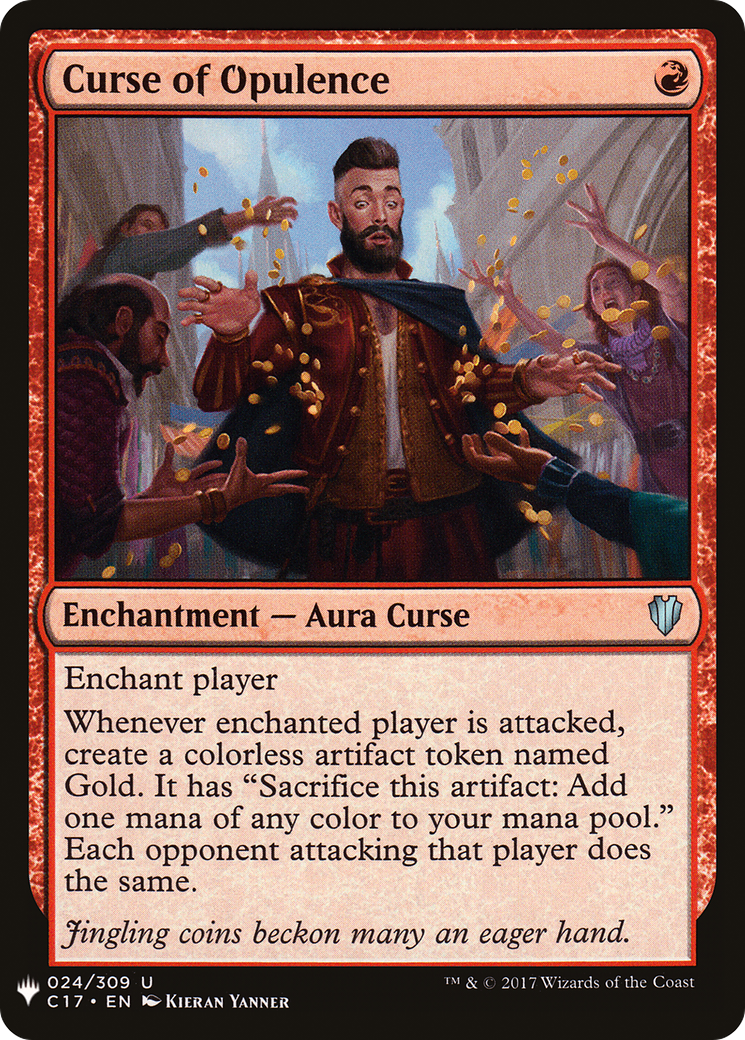 {C} Curse of Opulence [Mystery Booster][LS C17 024]