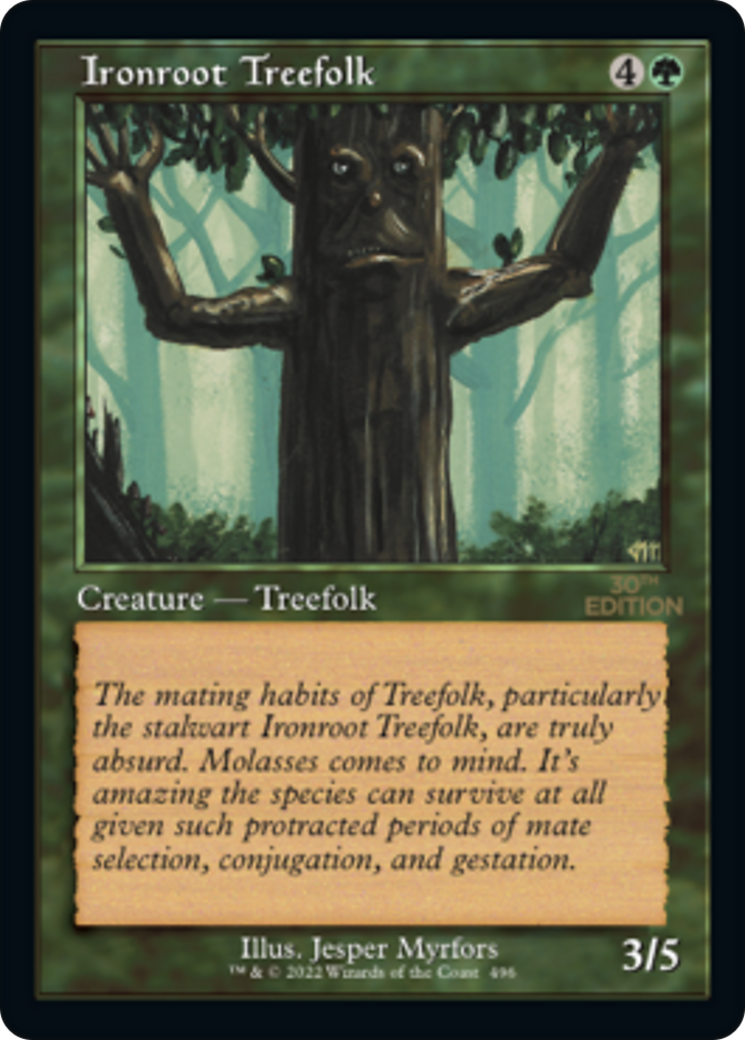 {C} Ironroot Treefolk (Retro) [30th Anniversary Edition][30A 496]