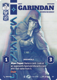 Garindan - Information Broker (Prestige Foil) (1117) (1117) [Secrets of Power]